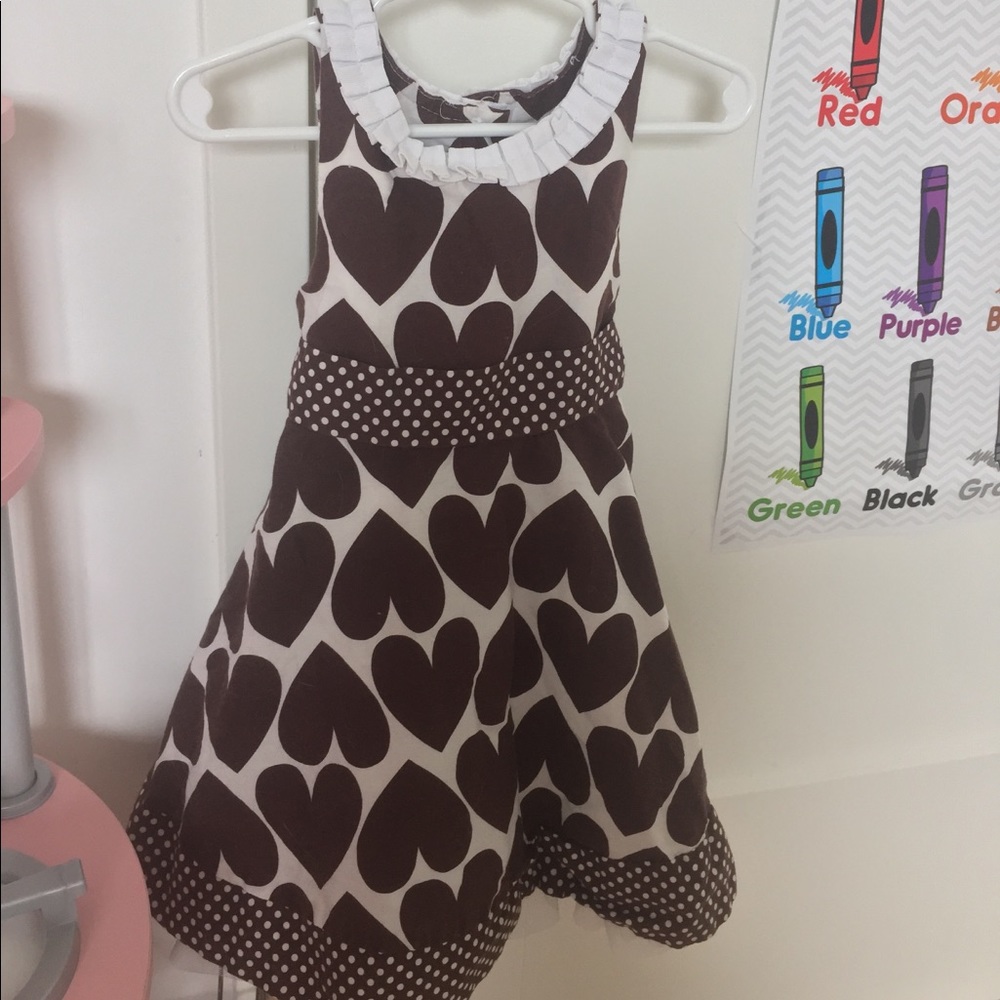 2T Savannah Toddler heart dress